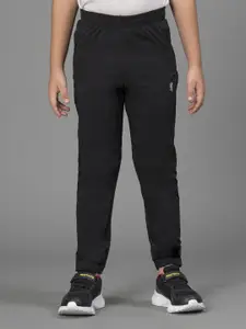 Red Tape Boys Black Solid Joggers