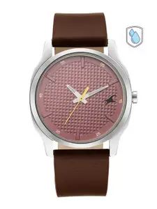 Fastrack STUNNERS 1.0 Men Brown Analogue Watch 3255SL01