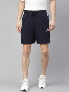 ADIDAS Men Navy Blue Sport Inspired 3-Stripes Sustainable Shorts