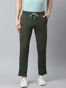 Almo Wear Men Green Solid Track Pants