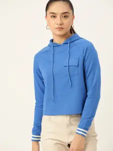 DressBerry Women Blue Sweatshirt