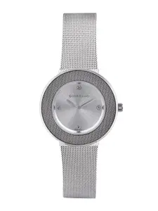 GIORDANO Women Silver-Toned Analogue Watch
