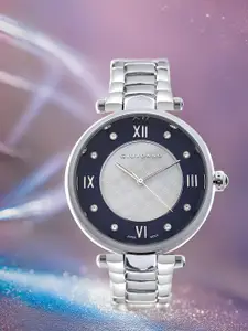 GIORDANO Women Silver-Toned Analogue Watch