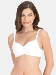 Amante Solid Padded Wirefree Essential T-shirt Bra - BRA75501