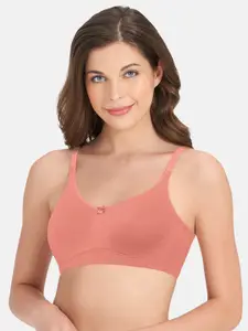 Amante Solid Non Padded Wirefree All Day Elegance Super Support Bra - BRA78601