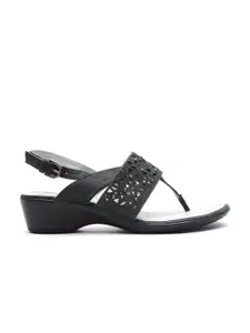 GEOX Respira Women Charcoal Grey Breathable Italian Patent Leather Block Heels