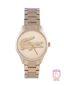 Lacoste Women Rose Gold-Toned Ladycroc Analogue Watch 2001172