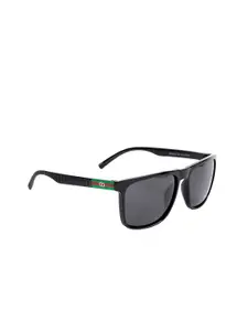 GIO COLLECTION Men Grey Wayfarer Sunglasses with UV Protected Lens GM10002C02