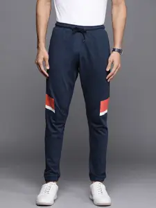 Allen Solly Sport Men Navy Blue Solid Cotton Track Pants