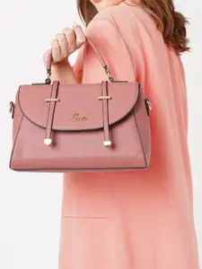 Lavie Beech Women Pink Flap Satchel