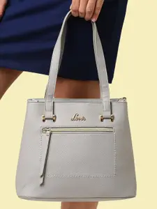 Lavie Chandra Women Grey Medium Satchel Handbag