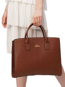 Lavie Ellon Women Fits Upto Laptop Satchel Handbag - 15 Inch