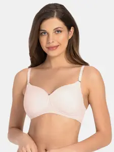 Amante Solid Padded Non-Wired Ultimate Cooling T-Shirt Bra - BRA75601