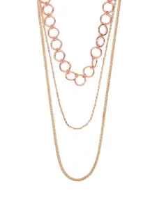 FOREVER 21 Gold-Toned Metal Layered Necklace