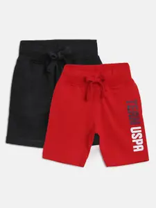 U.S. Polo Assn. Kids U S Polo Assn Kids Boys Pack of 2 Assorted Regular Shorts