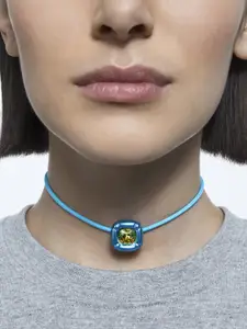 SWAROVSKI Blue Copper Choker Necklace