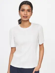 AND White Regular Top