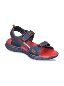 Duke Duke Mens Grey Synthetic Sandals