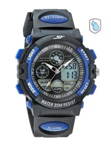 Sonata Men Multicoloured Analogue and Digital Watch 77116PP04W