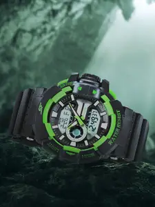 Sonata Men Multicoloured Analogue and Digital Watch 77118PP04W