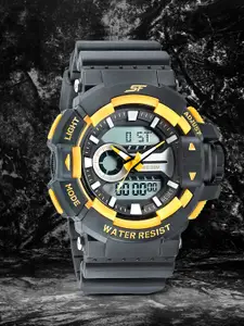 Sonata Men Multicoloured Analogue and Digital Sf Hustler Watch 77118PP03W