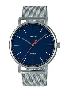 CASIO Men Blue Analogue Watch