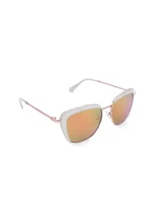 Tom Martin Women Rose Gold-Toned Butterfly Sunglasses TM-1705SM-B-MGLD