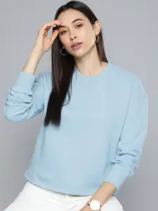 Chemistry Women Blue Sweatshirt