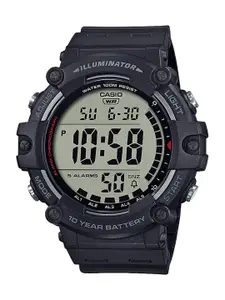 CASIO Men Black Digital Watch D218