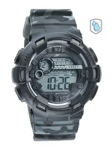 Sonata Men Black Digital Watch