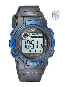 Sonata Men Grey Digital Watch 77110PP03