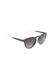 Daniel Klein Women Polarised Printed Oval Sunglasses DK4124-COL 3