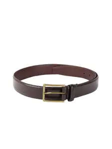 Allen Solly Men Brown Leather Formal Belt