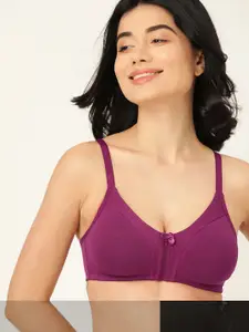 DressBerry Women Pack Of 2 Everyday Non Padded Bras PM-DB-MF-02