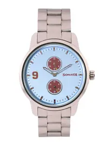 Sonata Men Blue Analogue Watch 7139SM03