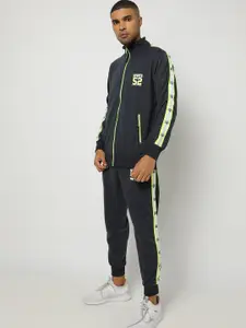 Sports52 wear Brand Logo Printed Sports Tracksuit With Side Taping