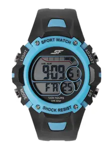 Sonata Men Black SF Essentials Digital Watch 77111PP04
