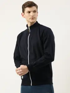 Sports52 wear Solid Long Sleeves Front-Open Sweatshirt