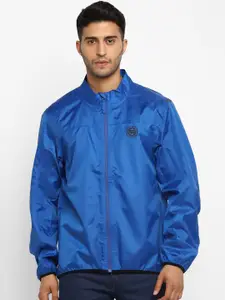 Royal Enfield Men Blue Solid Rain Liner Jacket