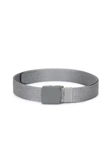 Calvadoss Men Grey Woven Design Belt