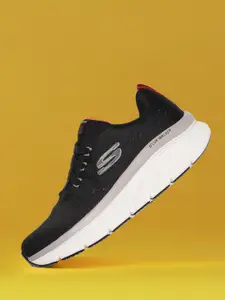 Skechers Men Black D'LUX WALKER-COMMUTER Running Shoes