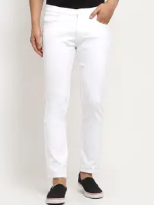 Rodamo Men White Slim Fit Jeans