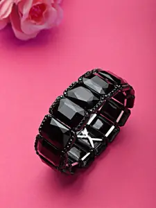 Mali Fionna Women Black Bangle-Style Bracelet