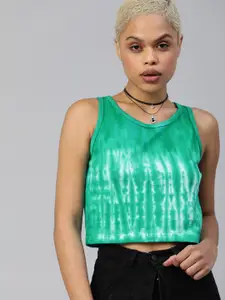 JUNEBERRY Multicoloured Tie and Dye Top