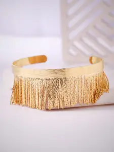 TOKYO TALKIES X rubans FASHION ACCESSORIES Women Gold-Toned Handcrafted Cuff Bracelet