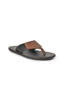 Liberty Men Tan & Black Comfort Sandals