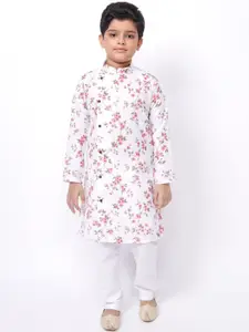 NAMASKAR Boys Printed Cotton Kurta