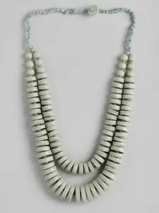 RICHEERA Green Layered Necklace
