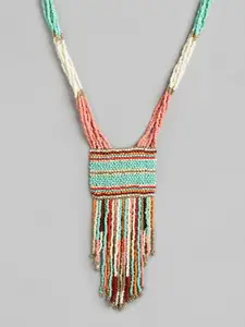 RICHEERA Multicoloured Beaded Necklace