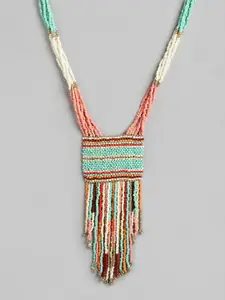 RICHEERA Multicoloured Beaded Necklace